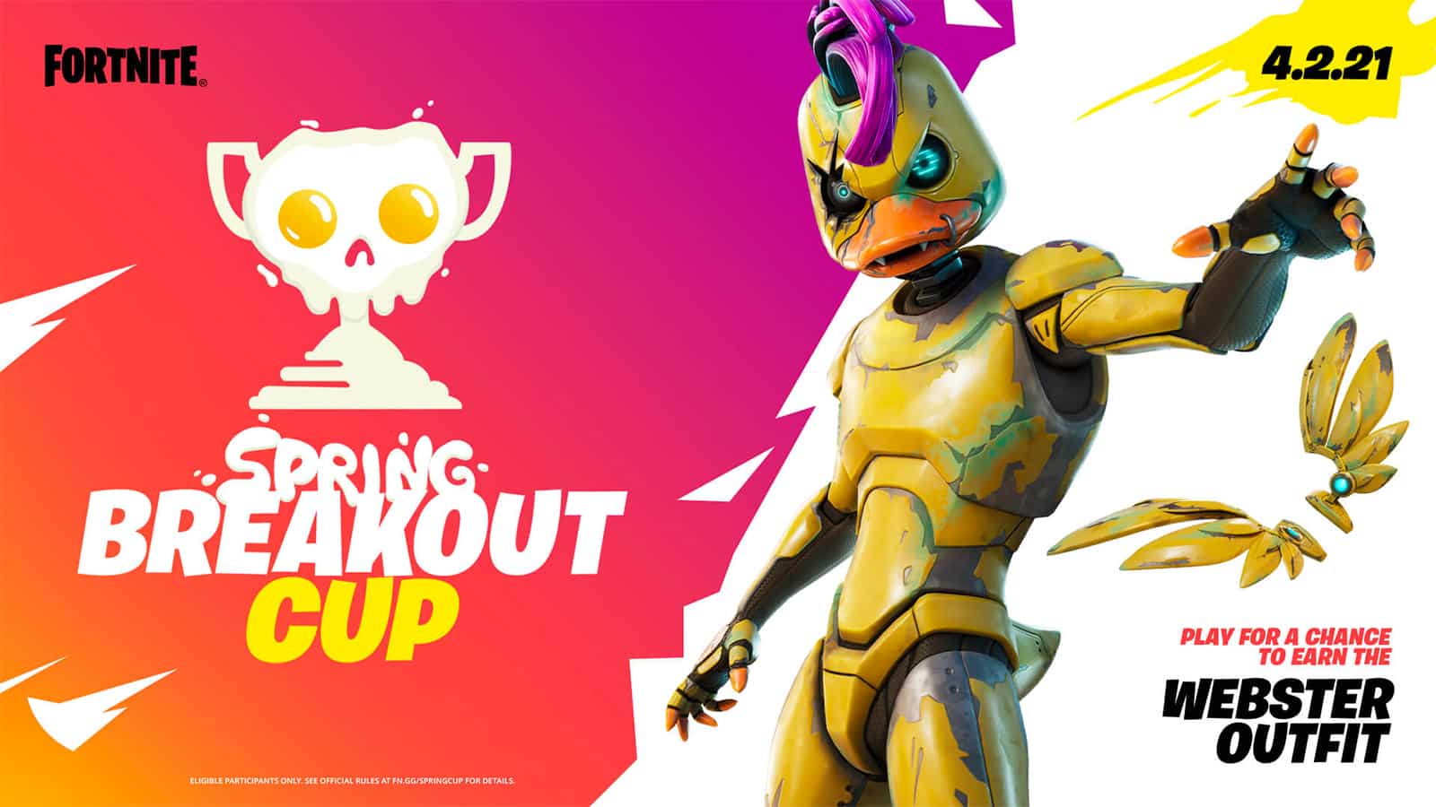 Fortnite Spring Breakout Cup Webster Skin