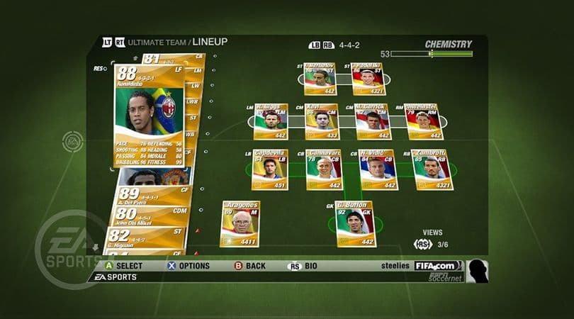 fifa 2009 ultimate team