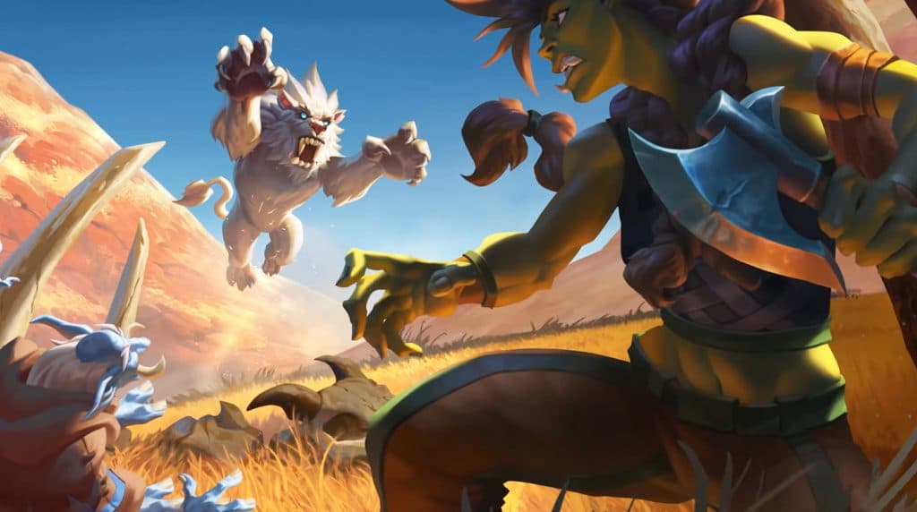 Hearthstone adds Forged in the Barrens expansion in Year of the Gryphon.