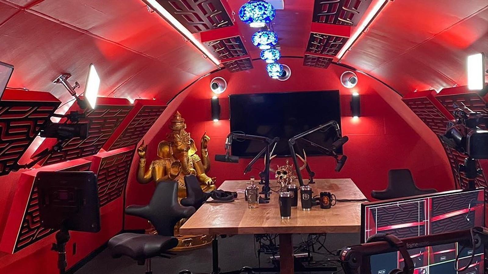 Joe Rogan reveals new JRE Podcast studio in Texas, and it’s a throwback