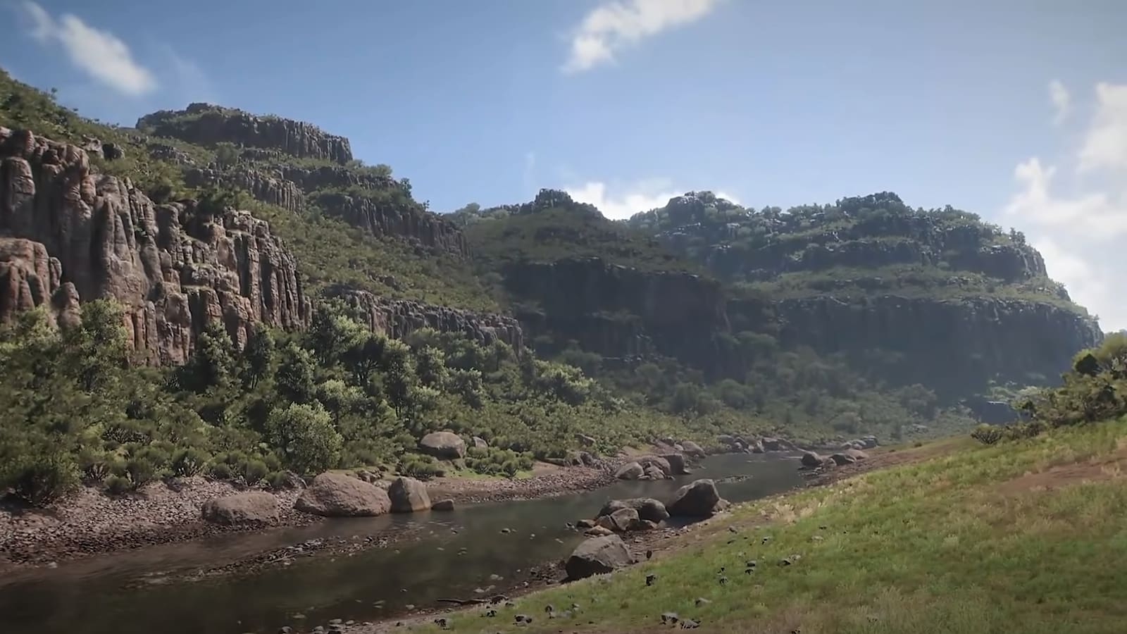 The canyon in Forza Horizon 5