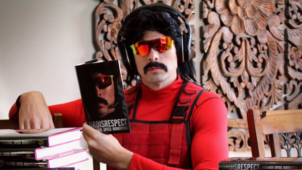 Dr Disrespect with memoir