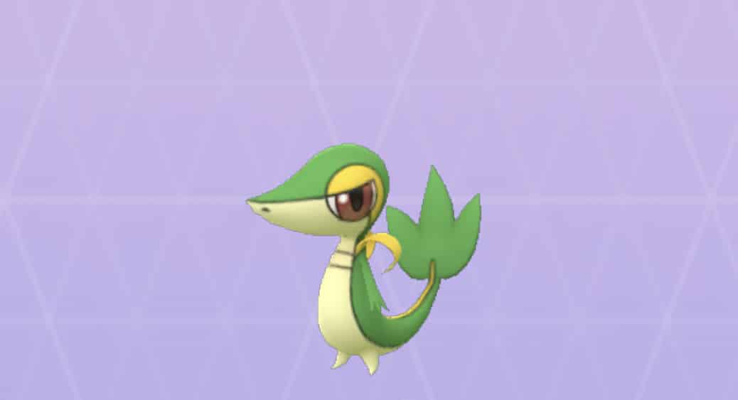 Snivy Pokemon Go Dex