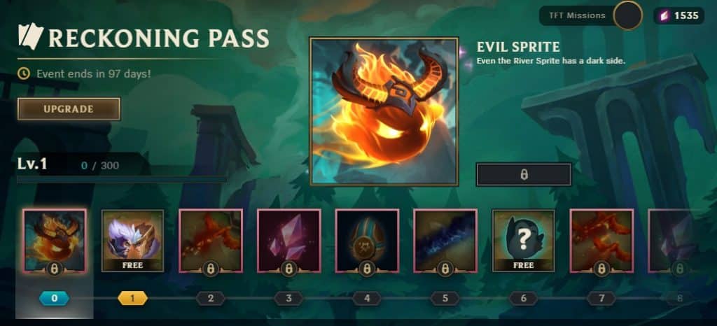 TFT Set 5 Reckoning Battle Pass