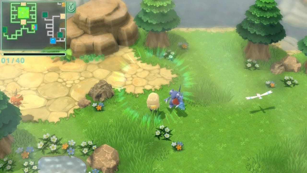 Pokemon Brilliant Diamond & Shining Pearl Grand underground Gabite screenshot