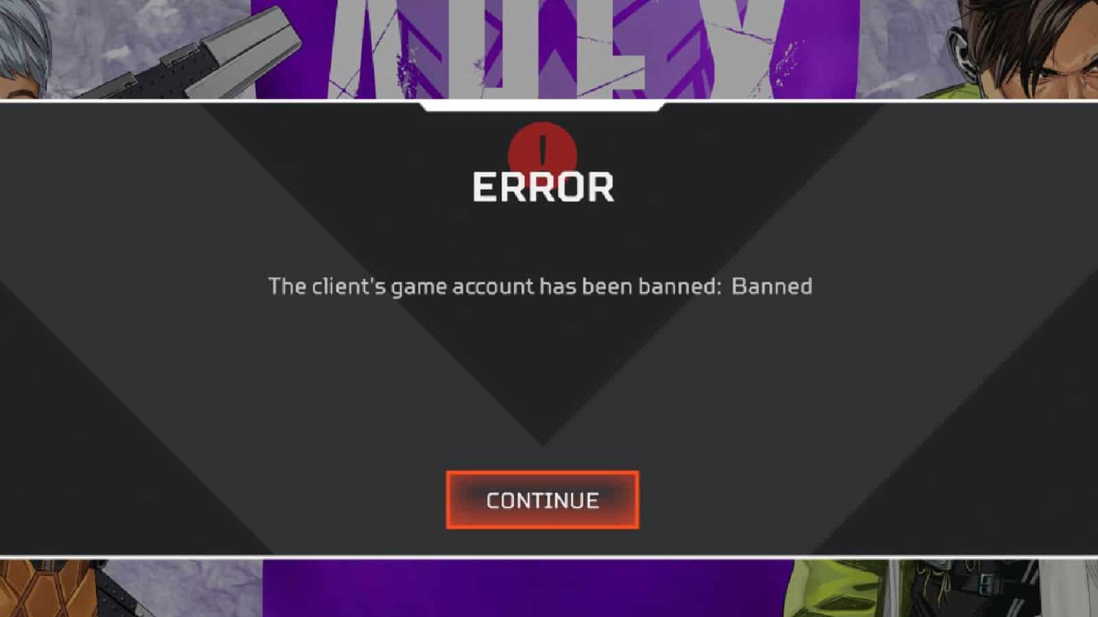 Respawn investigating Apex Legends bans “for no reason” after latest