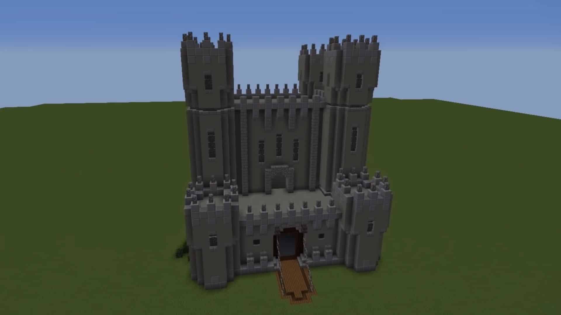 Minecraft Heart Castle