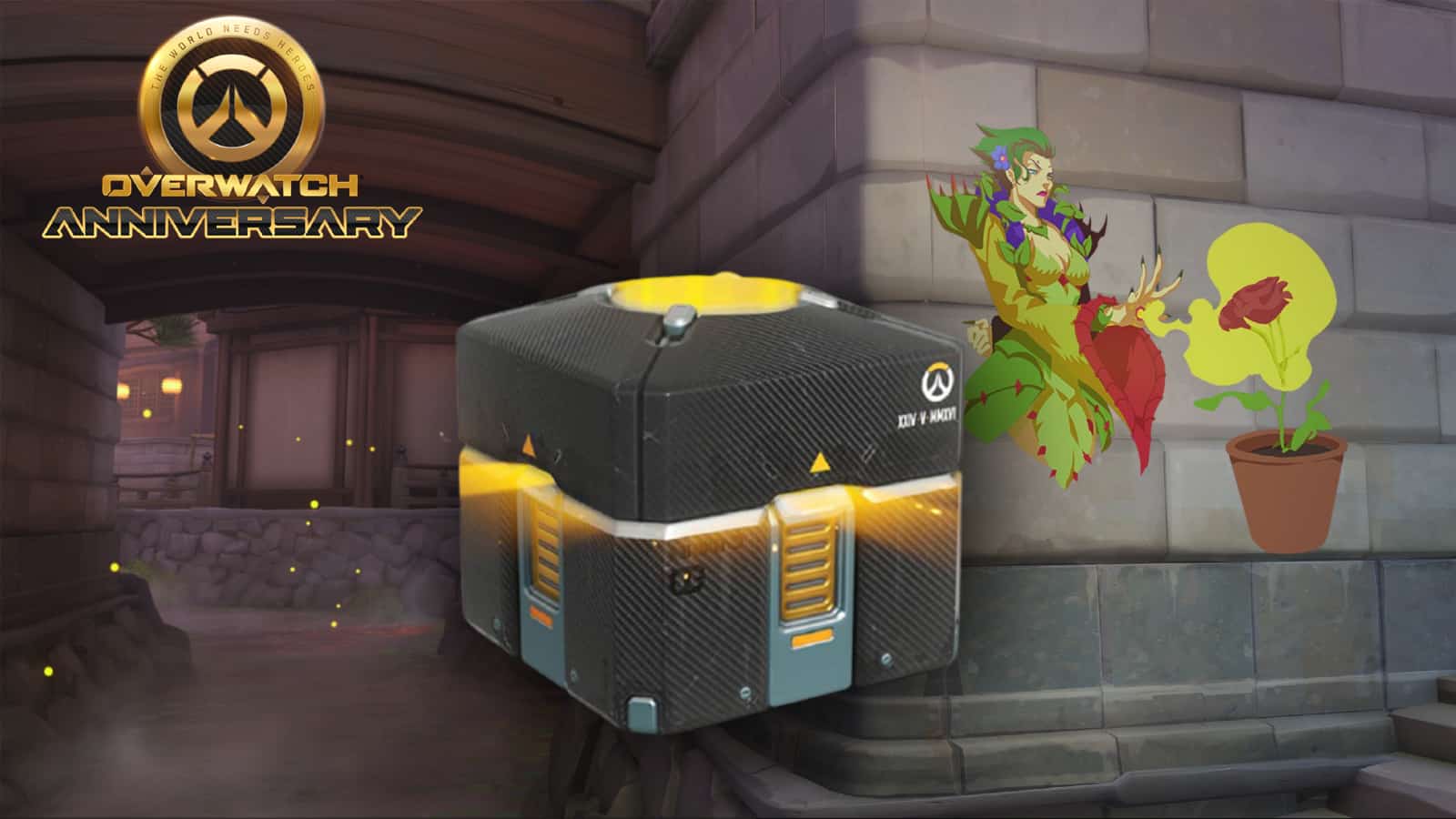 A Golden Loot Box Awaits members in Overwatch!
