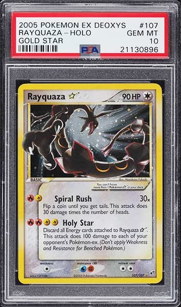 The Cards Of Pokémon TCG: Silver Tempest Part 63: Rayquaza Gold