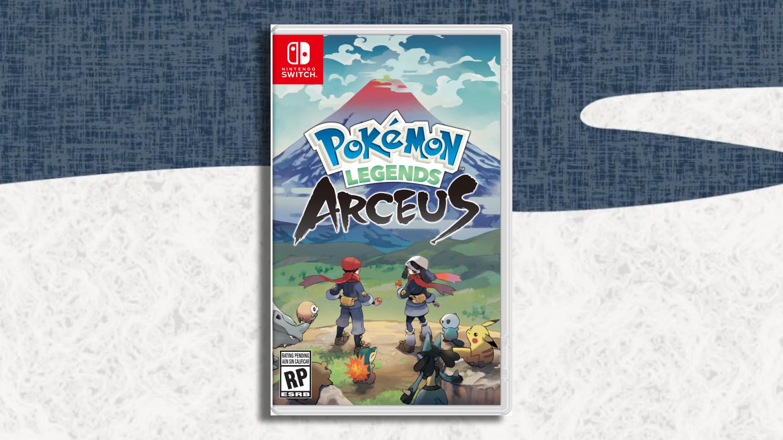 Pokémon Legends: Arceus Custom Nintendo Switch Boxart With 