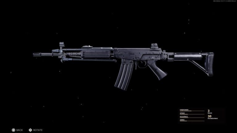 FARA 83 assault rifle 