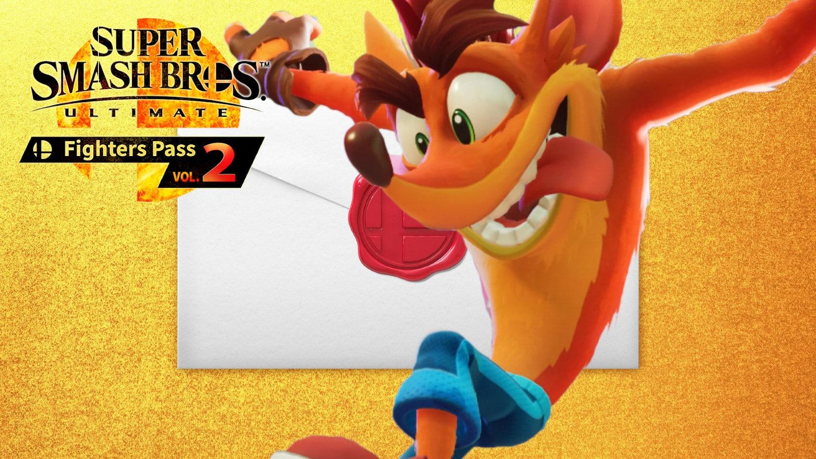 Rumor: Super Smash Bros. Ultimate Adding Crash Bandicoot Next Year