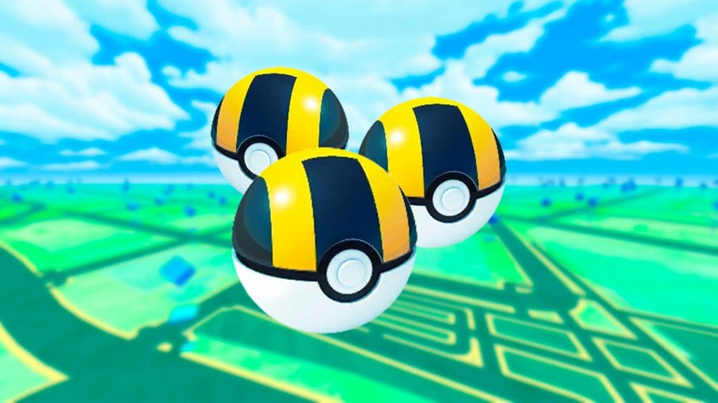 Ultra Balls in Pokemon Go