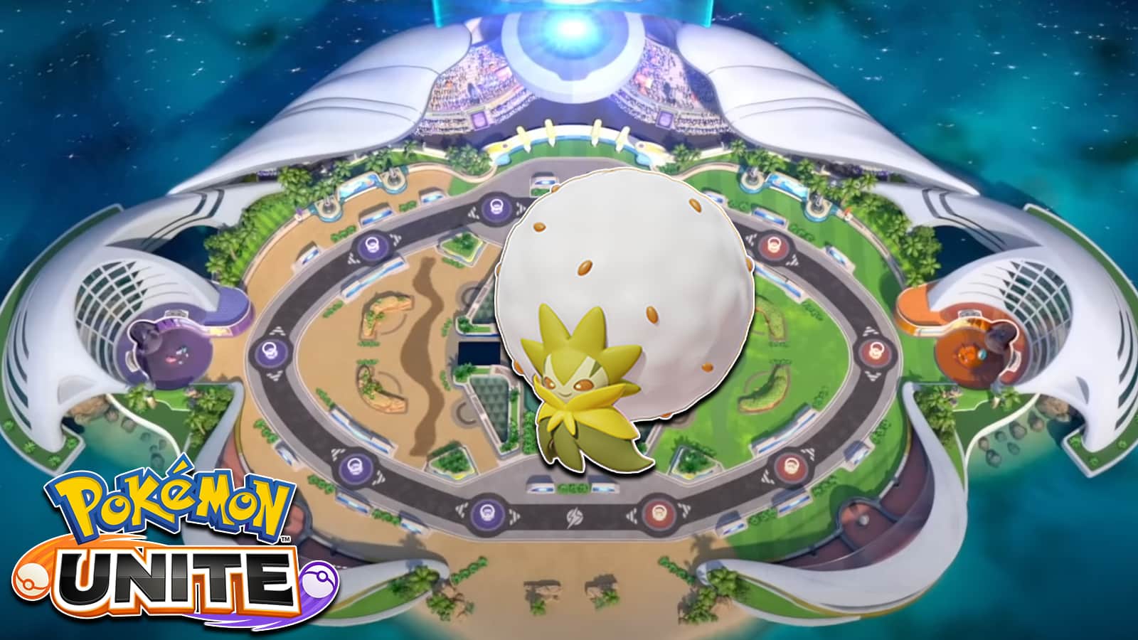 Pokemon Unite Eldegoss Map