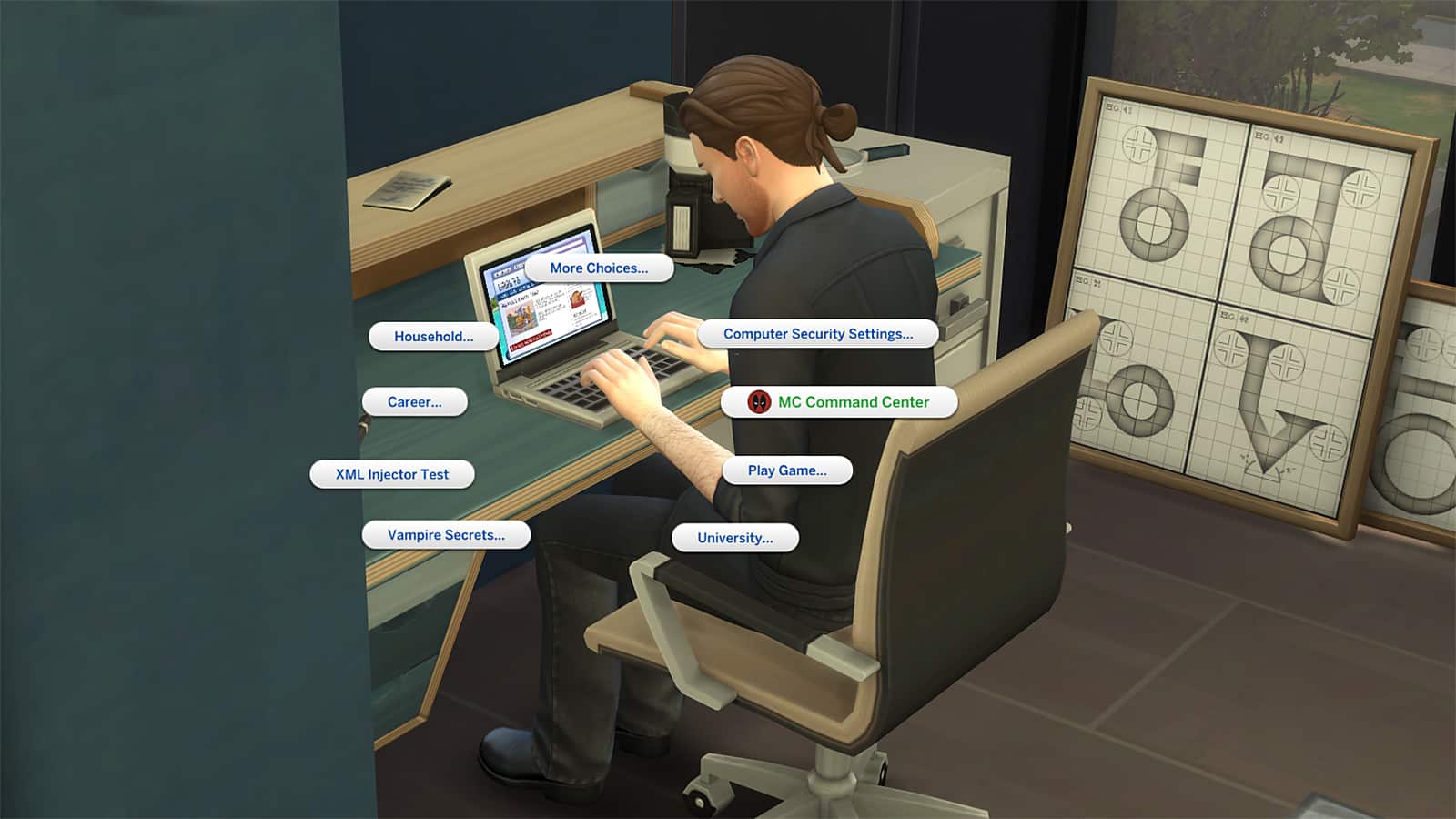 Sims 4 MC Command Center