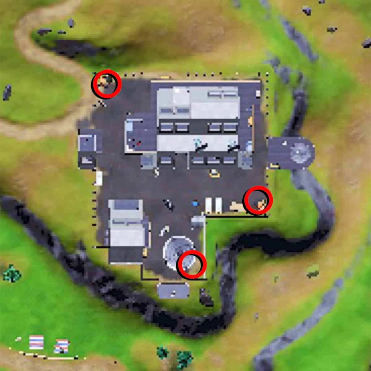 Fortnite Dinky Dish wiretap locations