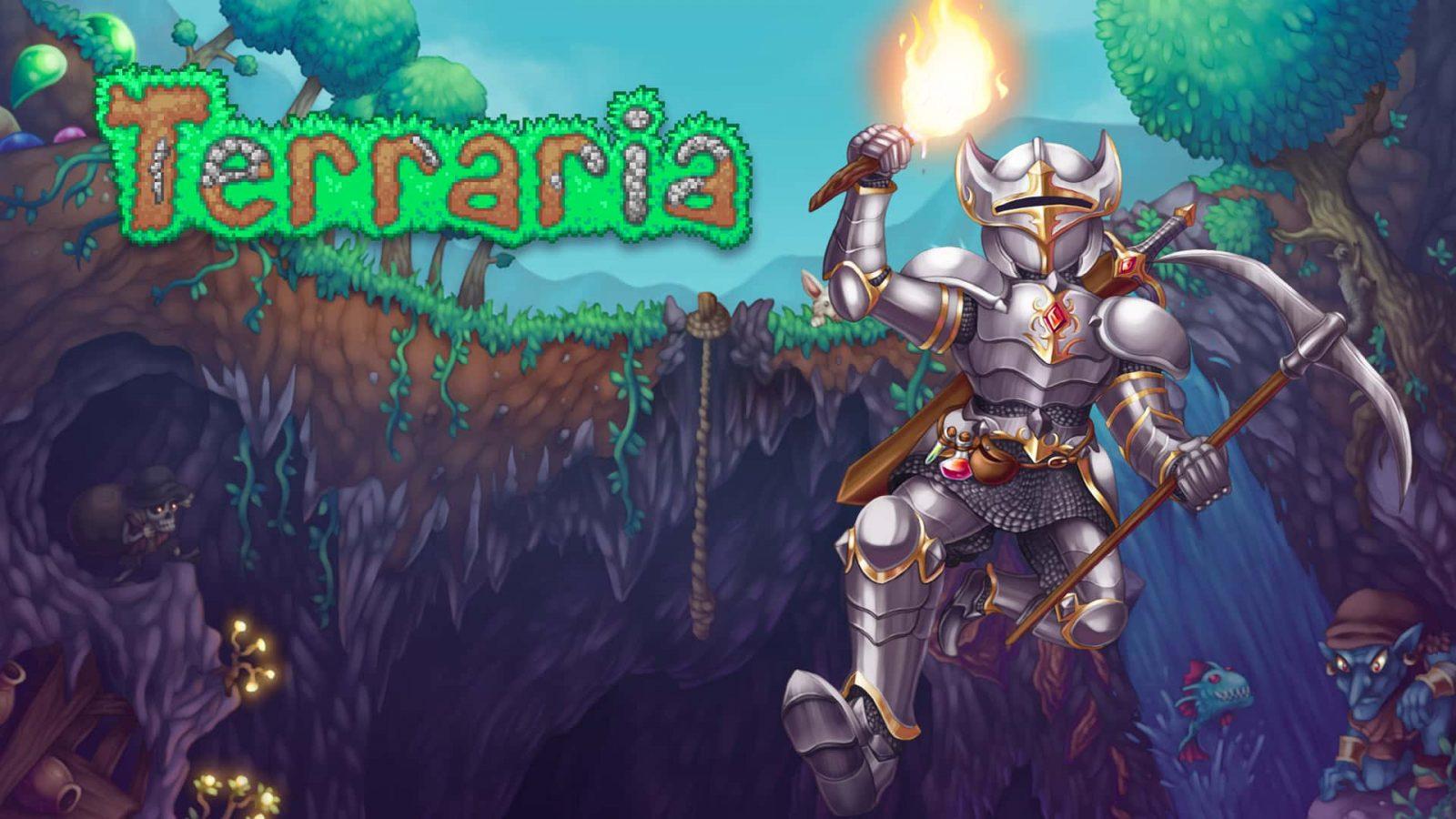 Terraria is working on cross platform multiplayer 🎮 #gaming
