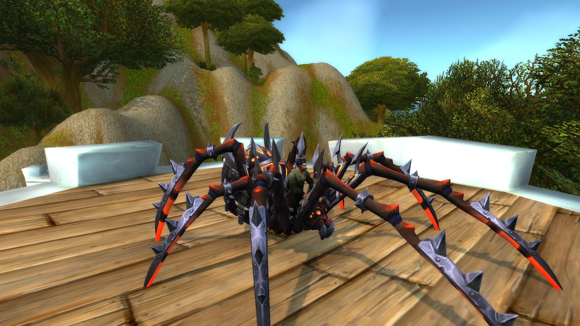 wow vicious spider mount