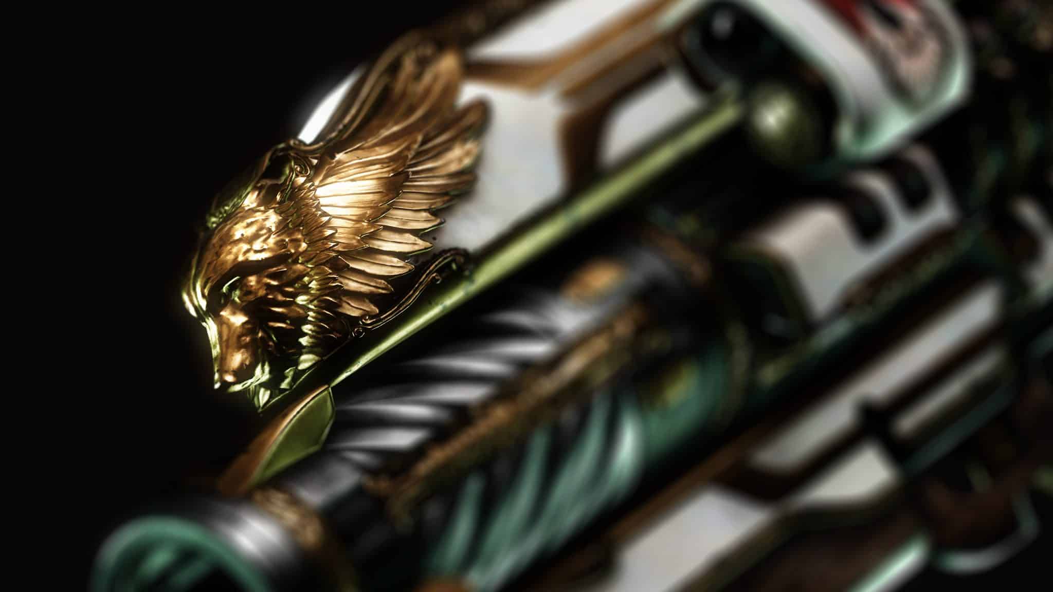 gjallarhorn close up