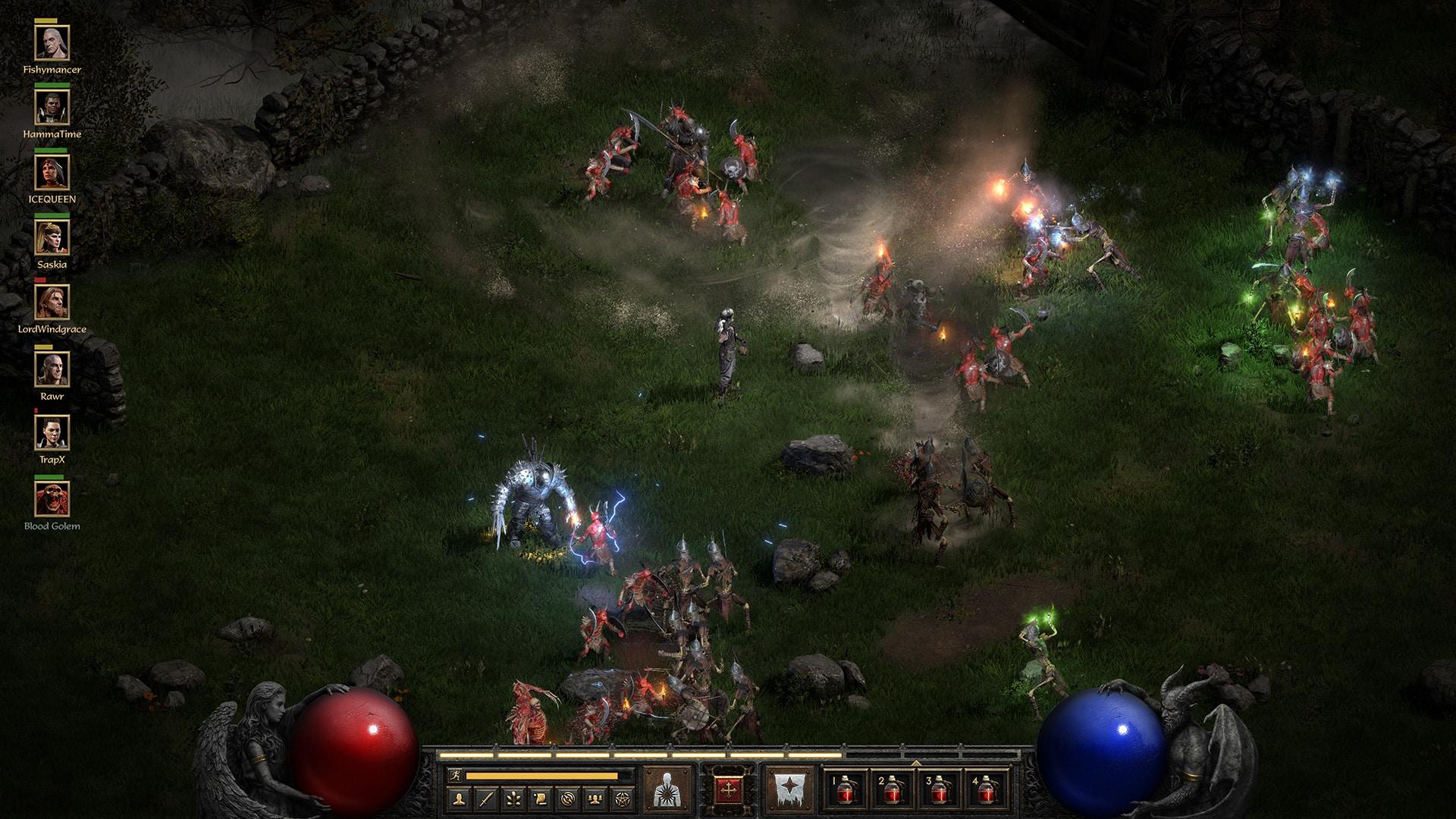 Diablo 2 Resurrected 8-man play