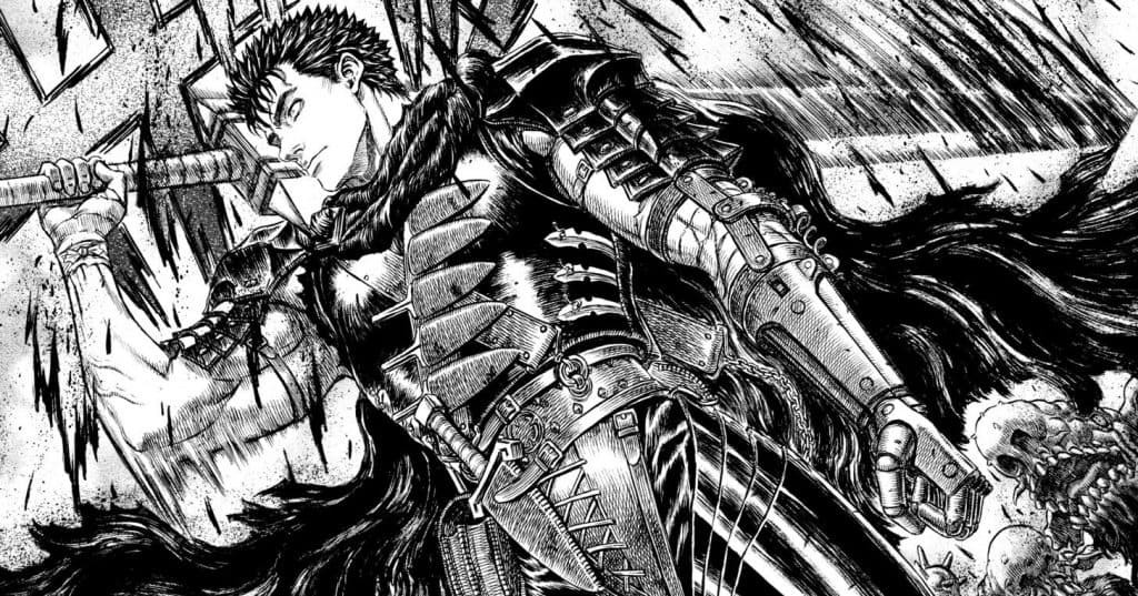 A panel from Berserk manga