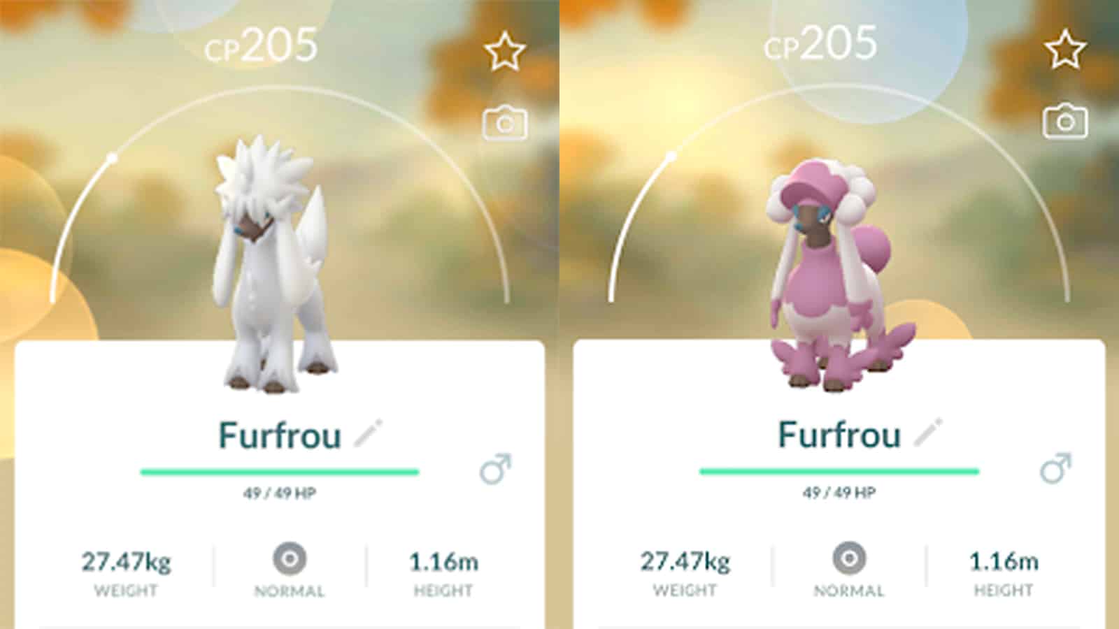 Furfrou change form pokemon go