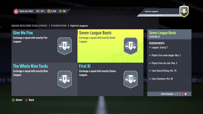 EA FC 24 Squad Building Challenges - ALL - League and Nation