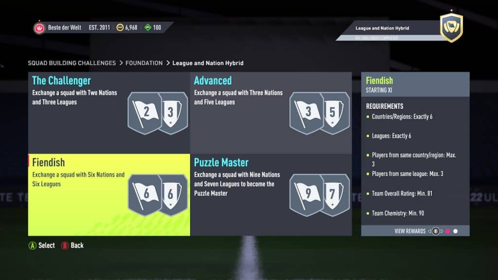 How to complete Hybrid Nations SBC in EA FC 24