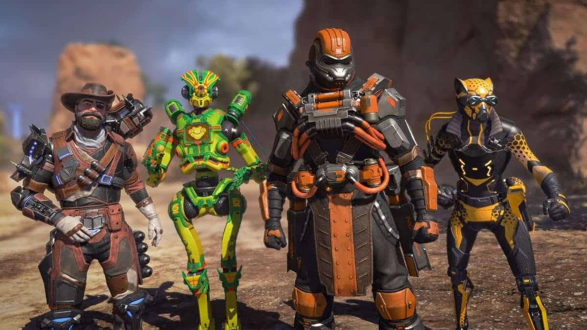Apex Legends characters in Kings Canyon