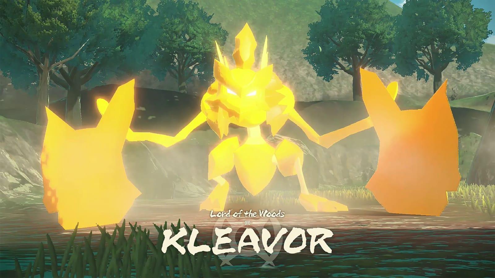 Pokemon Legends Arceus Kleavor Frenzied Noble screenshot