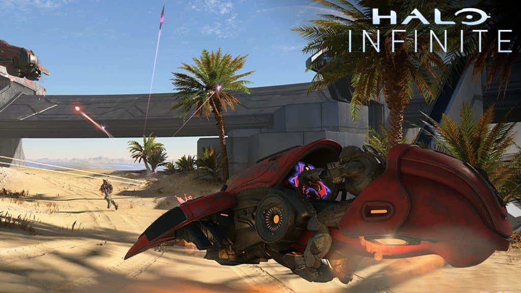 Halo vehicle speeds along