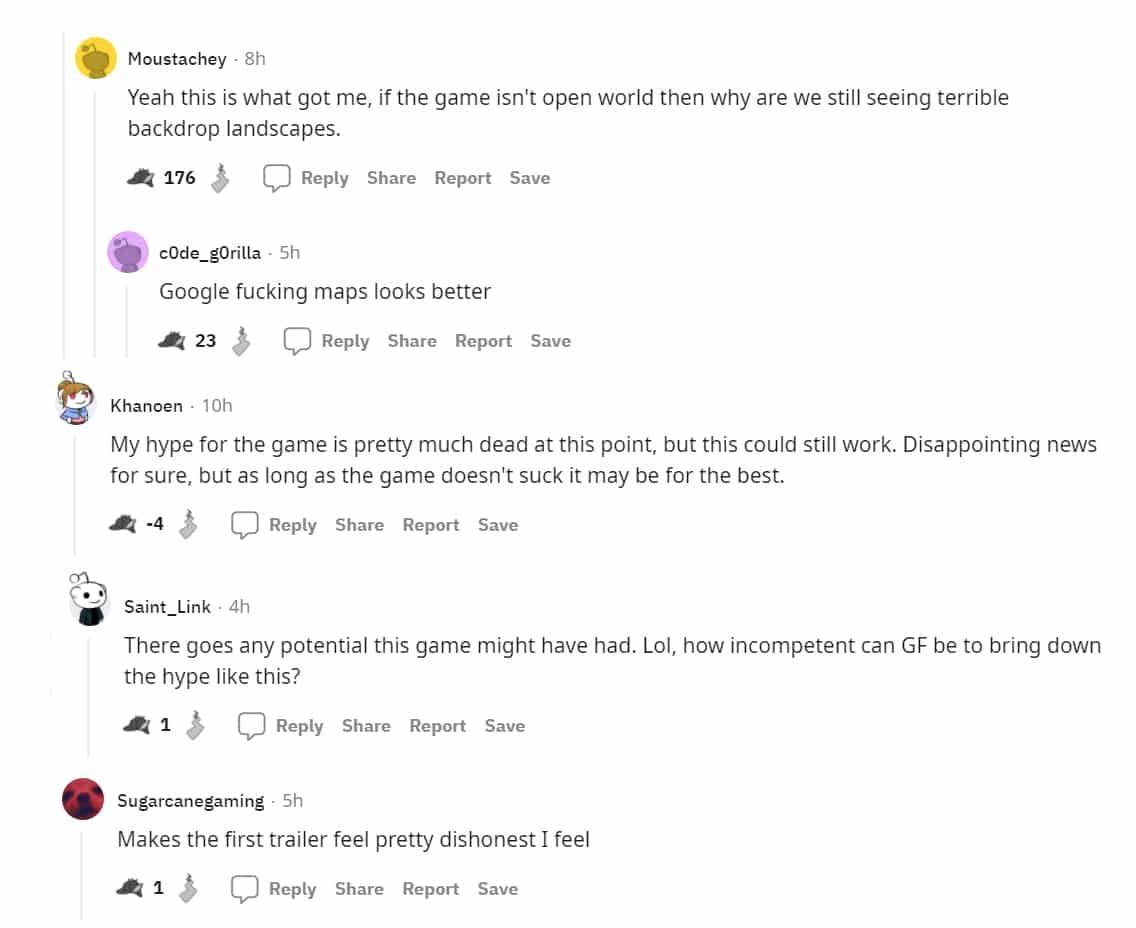Pokemon fans angry Pokemon Legends Arceus is not open world Reddit comments