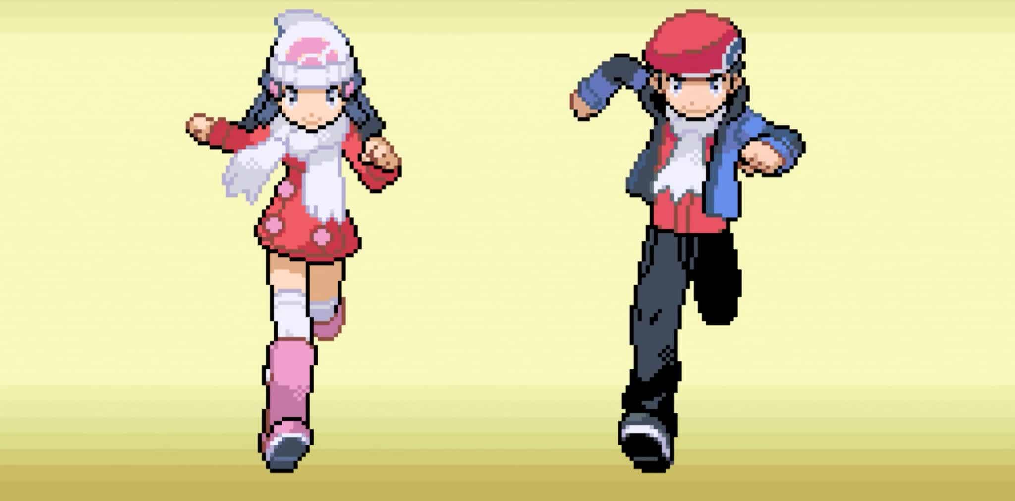 How to get Pokemon Platinum outfits in Pokemon Diamond & Pearl