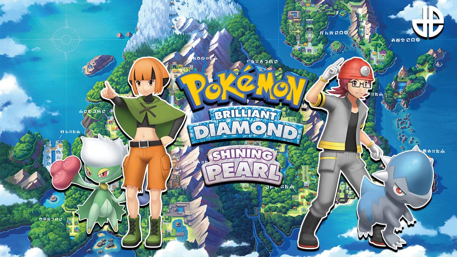 New Pokémon Brilliant Diamond And Pokémon Shining Pearl Trailer Highlights  Gym Leaders, Team Galactic Members, And Lake Trio - Noisy Pixel