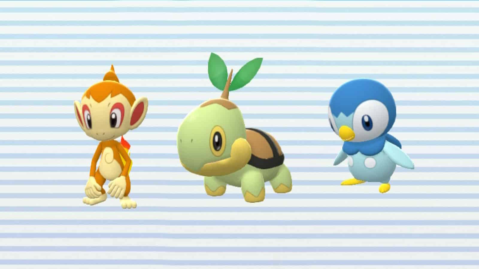 Pokémon Brilliant Diamond' best starter: Turtwig, Chimchar, or Piplup?