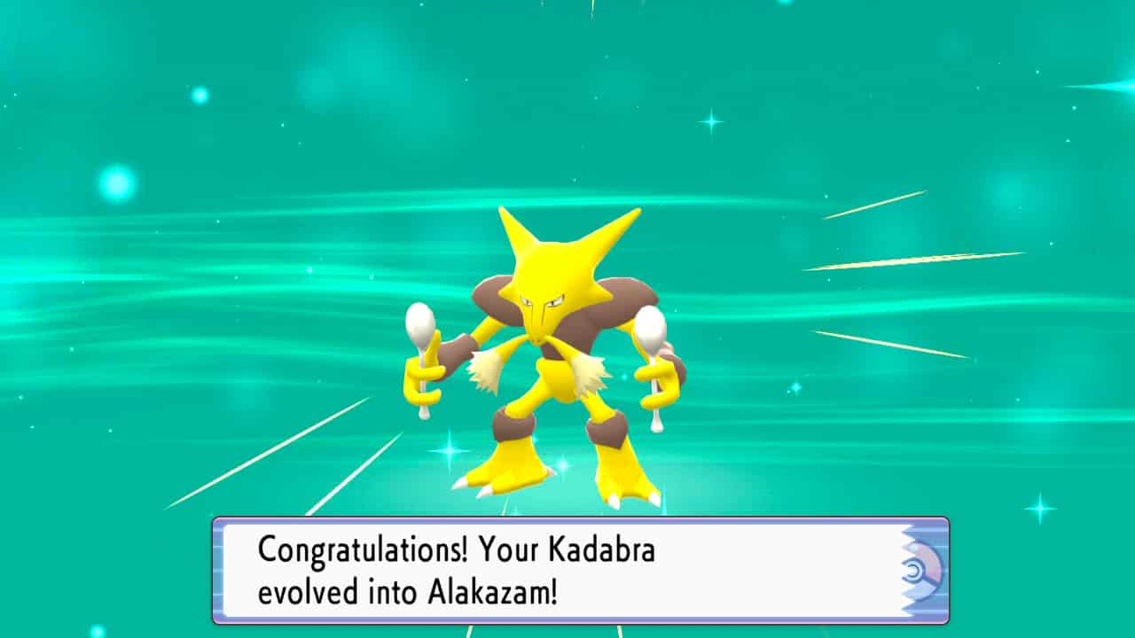 How To Get Abra Kadabra Alakazam In Pokemon Brilliant Diamond