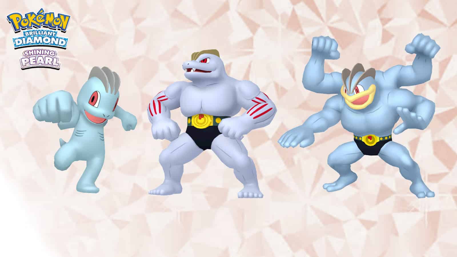 machop machoke machamp pokemon bdsp