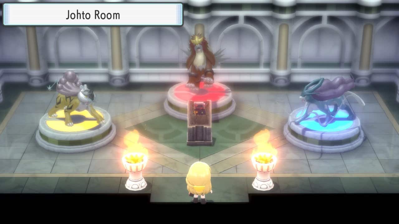 Shiny Legendary Raikou / Pokémon Brilliant Diamond and Shining