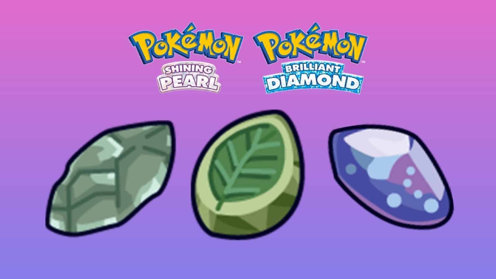 Pokémon Brilliant Diamond e Shining Pearl - localização das pedras de  evolução - Dusk Stone, Dawn Stone, Shiny Stone, e mais