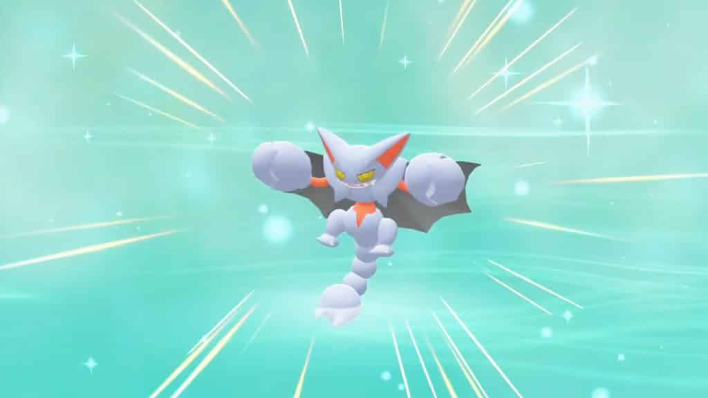 Pokemon Brilliant Diamond & Shining Pearl Glyscol Evolution Screenshot