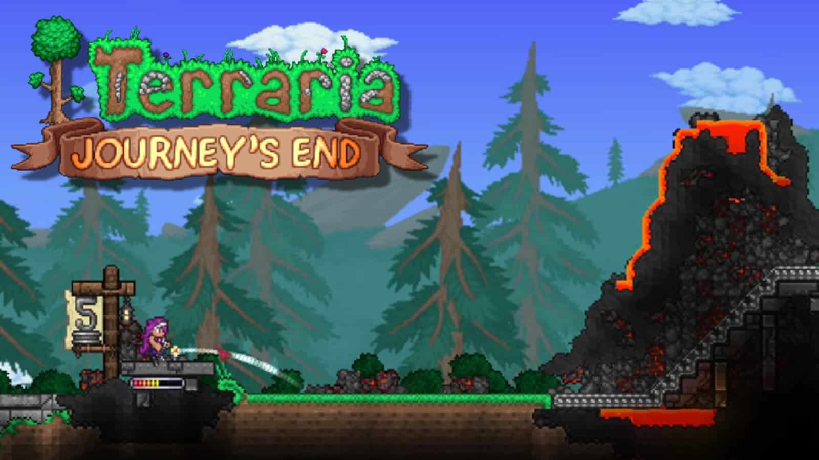 The best parts of an adventure are at the end: 'Terraria