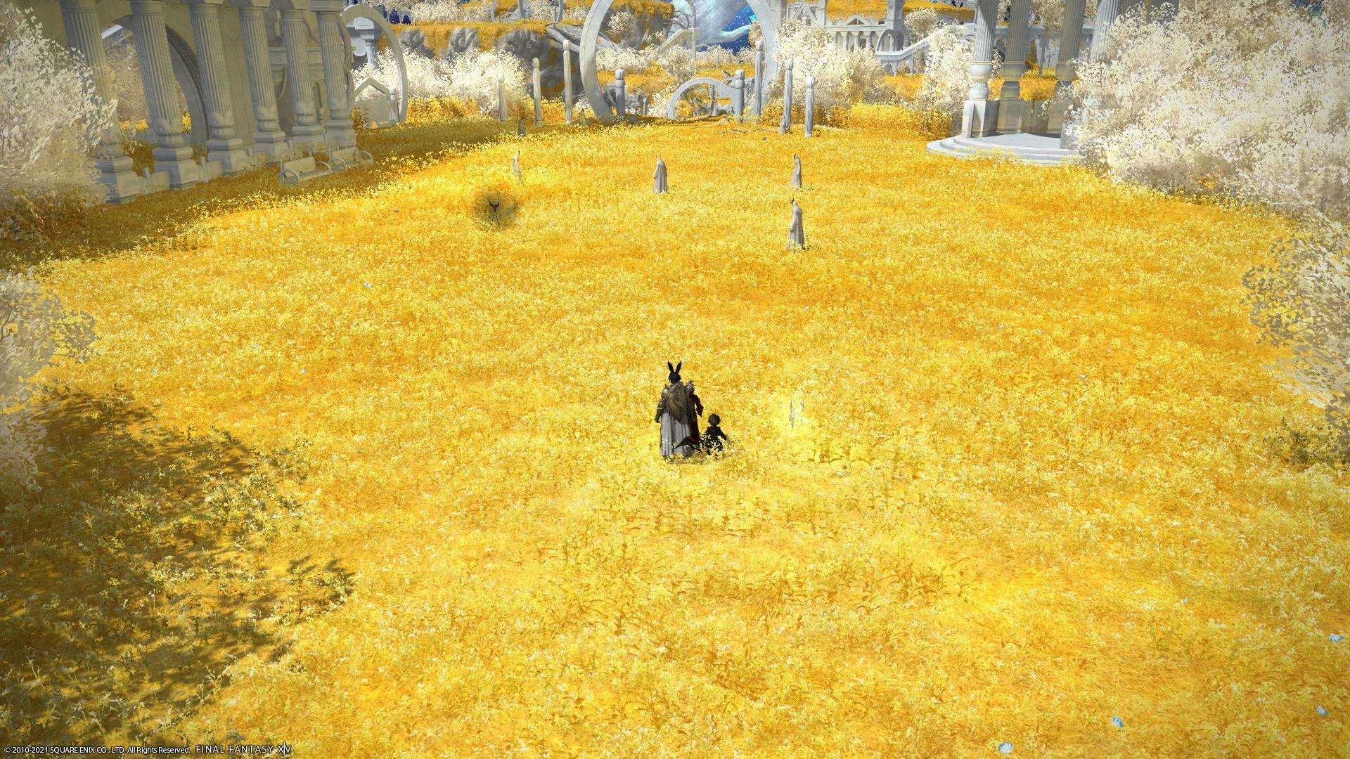 FFXIV screenshot showing the Dead Ends dungeon