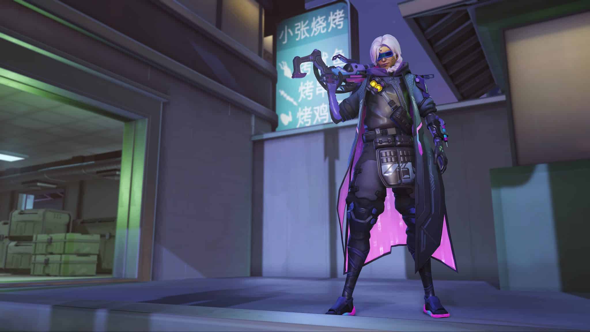 overwatch cybermedic ana skin