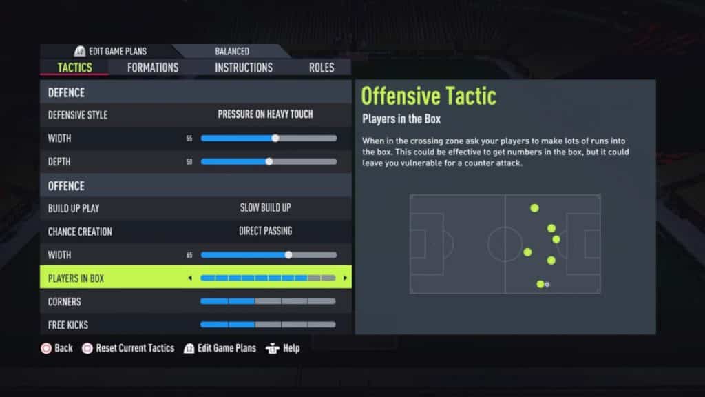 FIFA 22 Custom Tactics