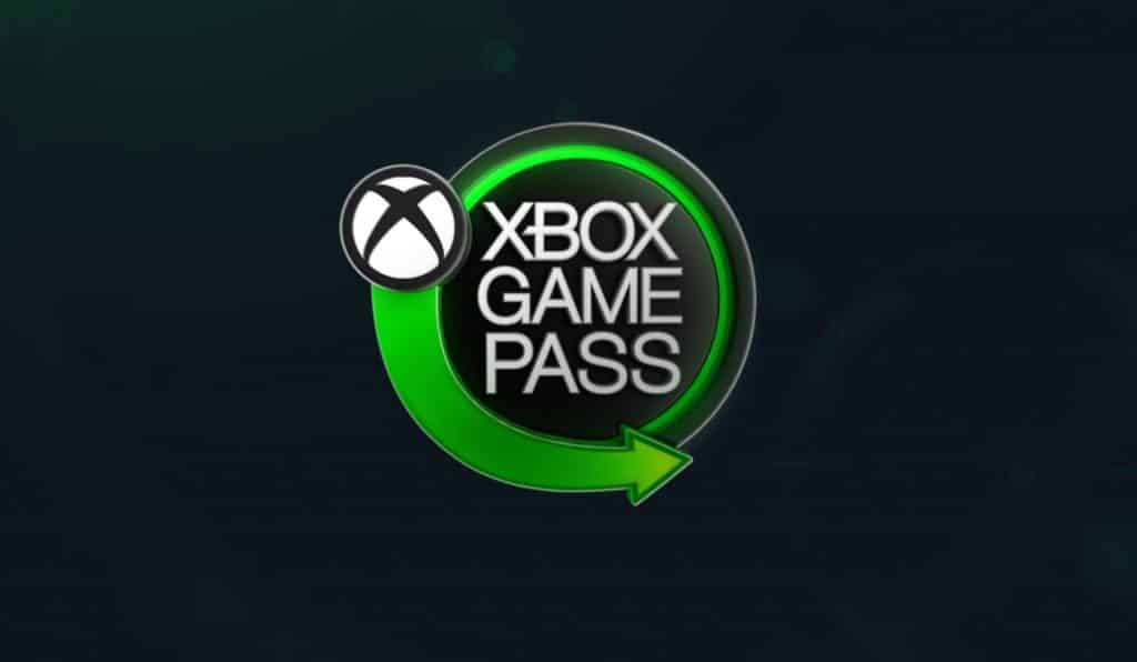 xbox game pass logo on a black background