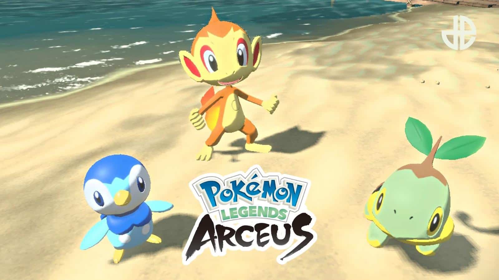 Pokémon Legends: Arceus - Onde encontrar Turtwig, Chimchar e Piplup