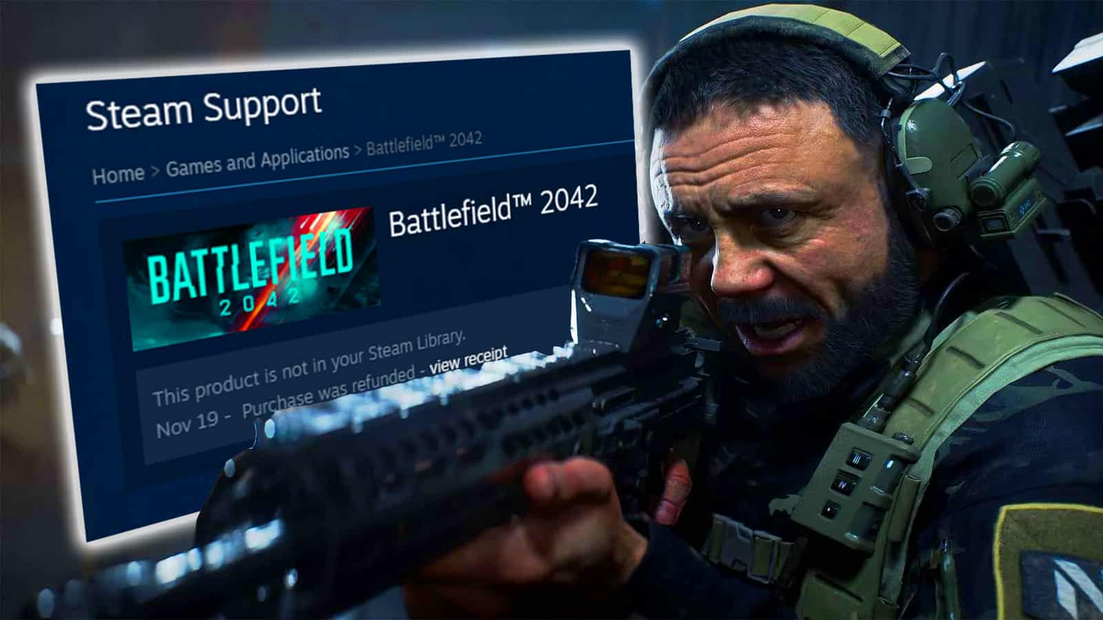 Angry Battlefield 2042 players are spamming Steam for refunds - Dexerto