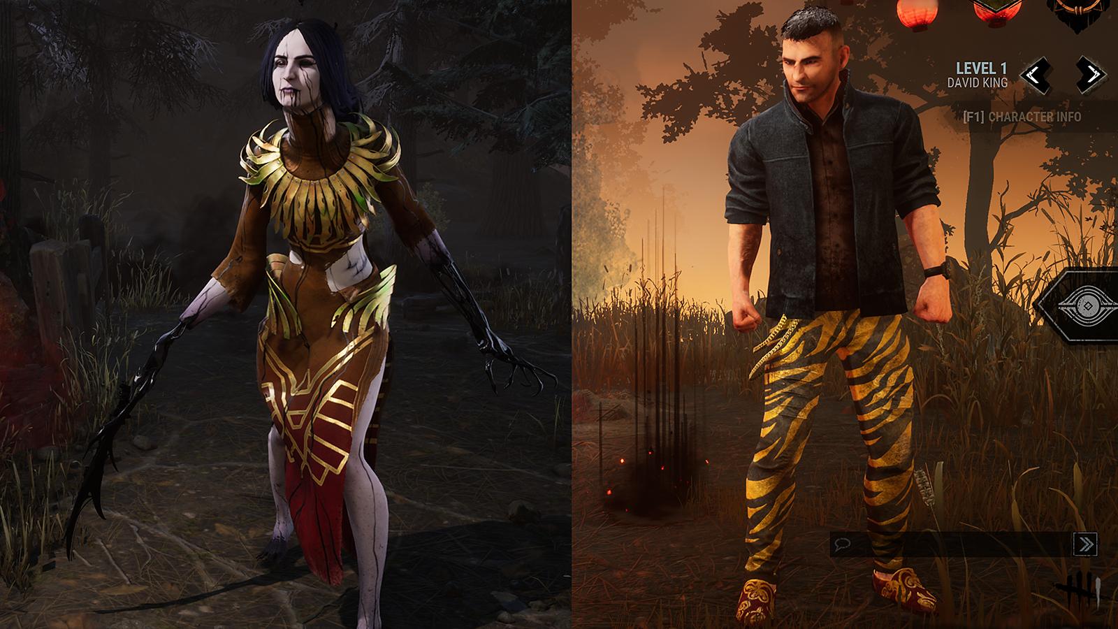 Dead by Daylight Lunar New Year event Lurking Stripes cosmetics