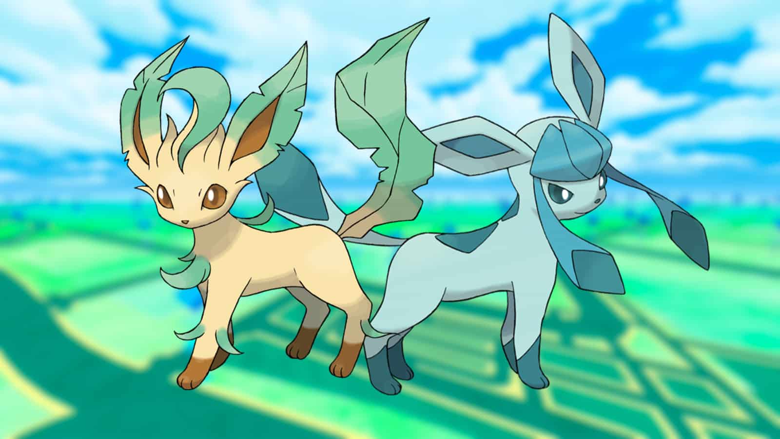 Leafeon and Glaceon, Eevee's evolutions in Pokemon