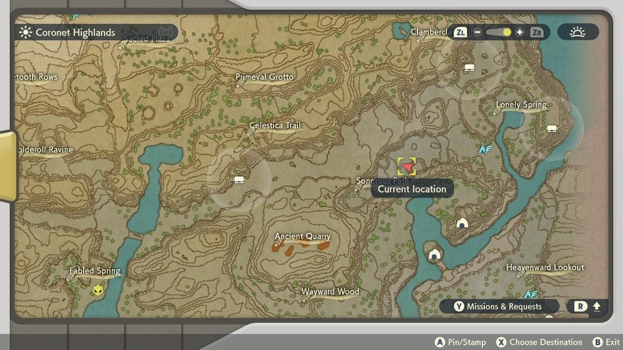 ursaring map location in pokemon legends arceus